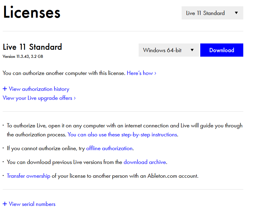 Ableton Live 11 Standard